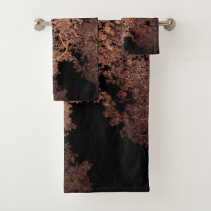 Trees Map 5 Bath Towel Set