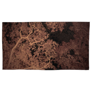 Trees Map 5 Pillowcase
