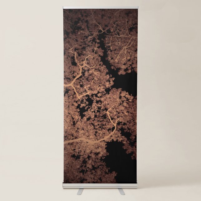 Trees Map 5 Retractable Banner (Front)