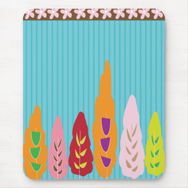 Trees Mouse Mat (Front)