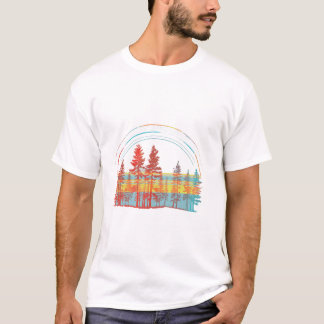 Trees Nature Forest Mounta T-Shirt