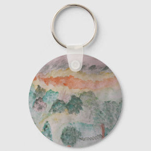 Trees On The Bay Key Ring