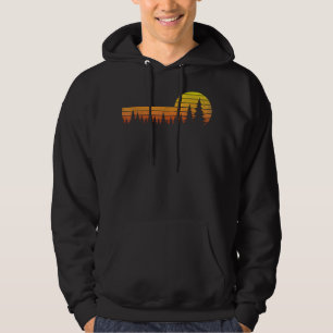 Trees Outdoors Wildlife Nature Vintage Forest Natu Hoodie