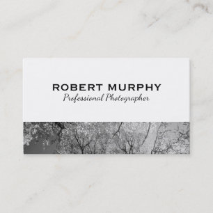 Trees   Photography II Business Card