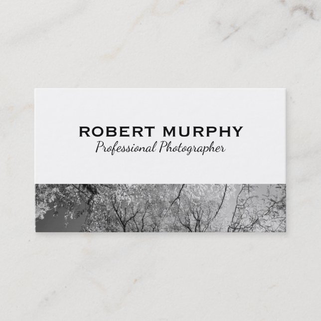 Trees | Photography II Business Card (Front)