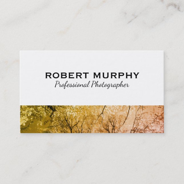 Trees | Photography II Business Card (Front)