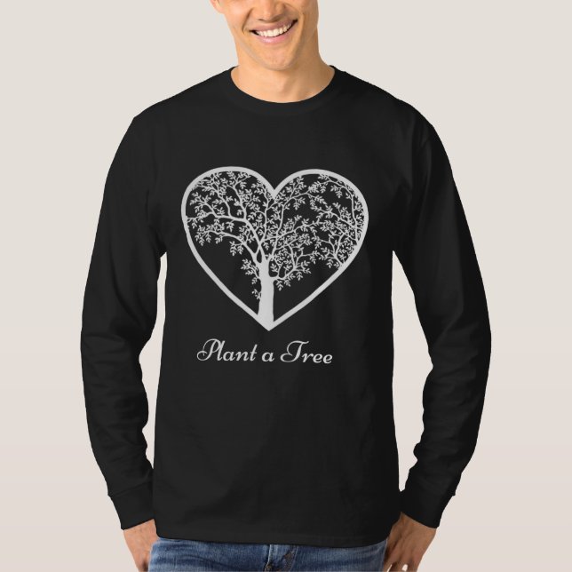 Trees Plant A Tree I Love Trees T-Shirt (Front)