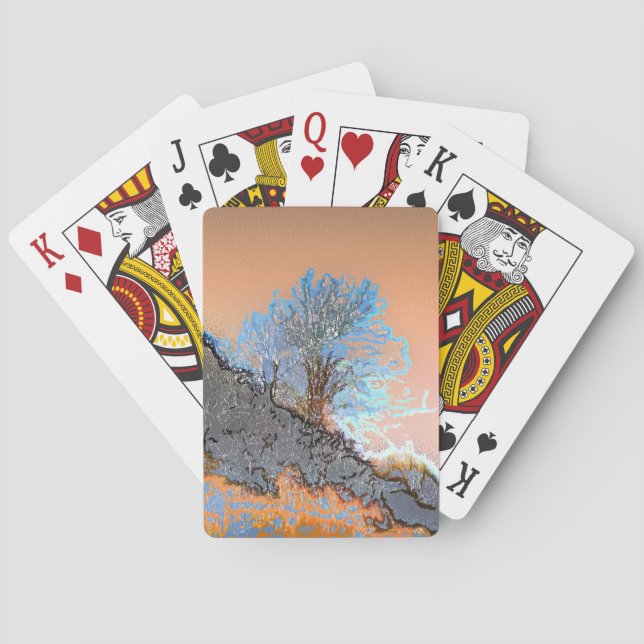 TREES PLAYING CARDS (Back)