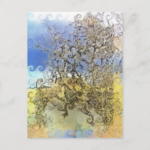 TREES POSTCARD