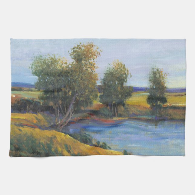 Tree's Reflection II Tea Towel (Horizontal)