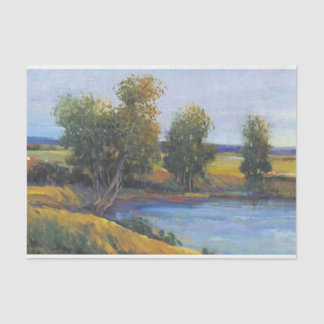 Tree's Reflection II Tissue Paper (Front)