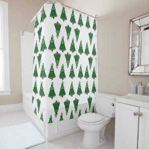 Trees Shower Curtain