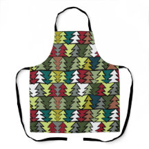 Trees Simple Apron