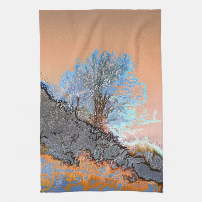TREES TEA TOWEL (Vertical)