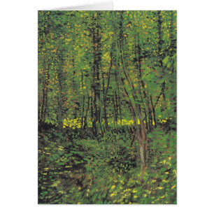 Trees & Undergrowth by Van Gogh