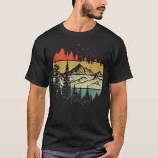 Trees Wildlife Nature Vintage T-Shirt