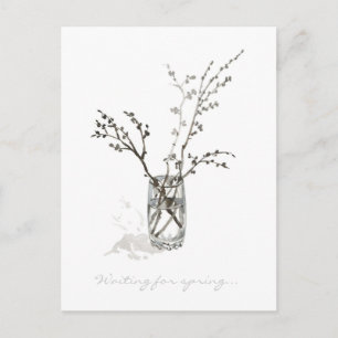 Trees will blossom postcard