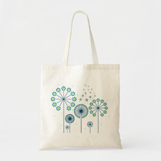 Treescape: Blue and Green Tote Bag