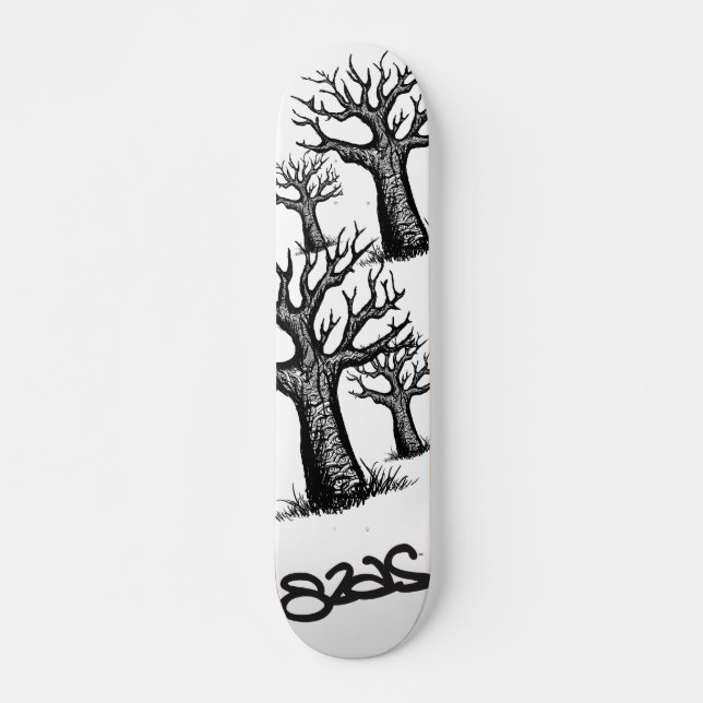 treeyes deck skateboard (Front)