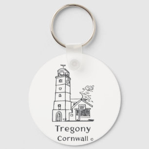 Tregony Clocktower Keyring
