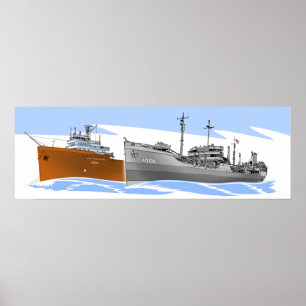 Tregurtha and Chiwawa Poster