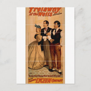 Trelawny of the wells postcard