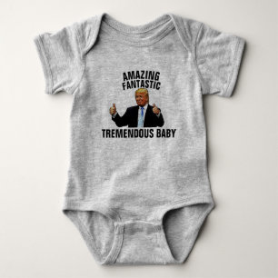 TREMENDOUS BABY TRUMP T-SHIRTS JERSEY ONE PEICE