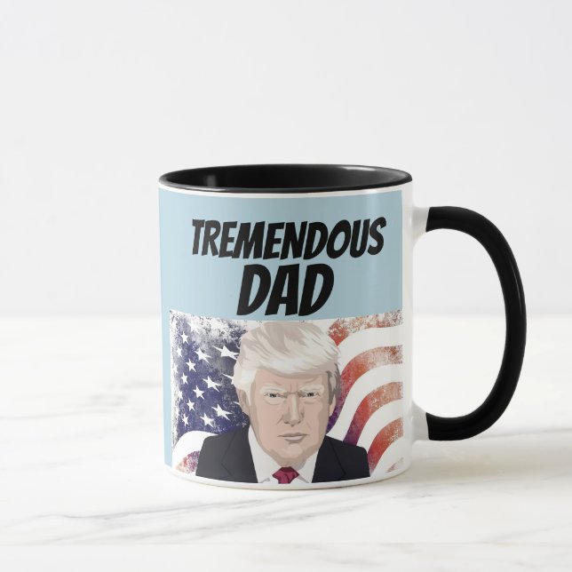 TREMENDOUS DAD DONALD TRUMP COFFEE MUG (Right)