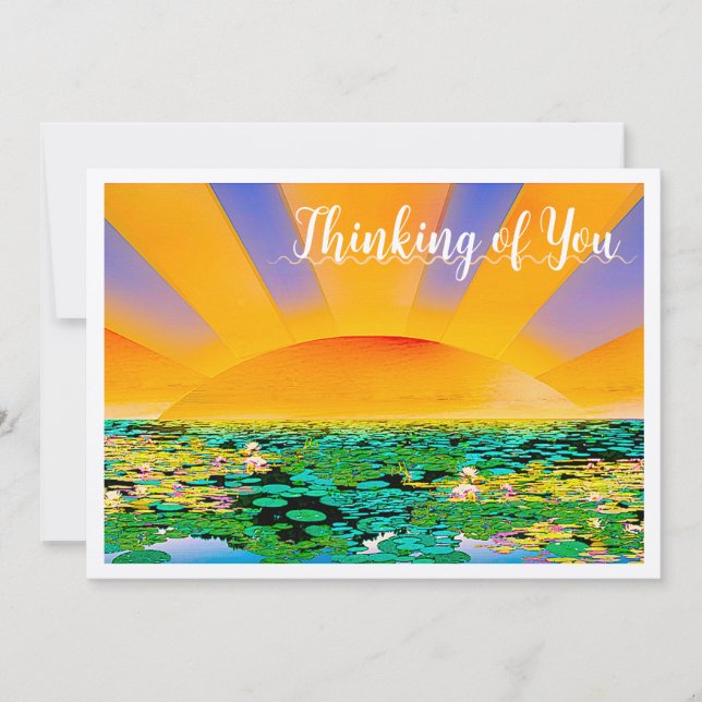 TREMENDOUS TRANQUILITY 5x7 flat card (Front)