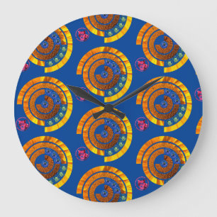 tremendously beautiful tigers large clock