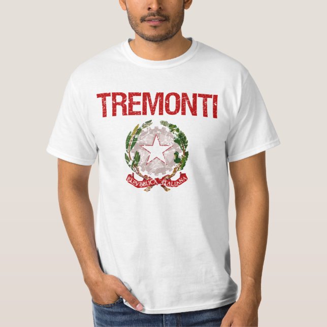 Tremonti Italian Surname T-Shirt (Front)