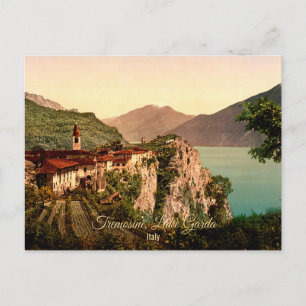 Tremosine, Lake Garda, Italy Vintage Travel Postcard