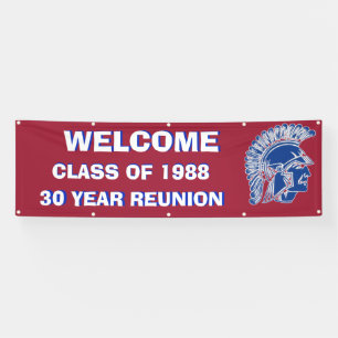 TREMPER CLASS REUNION TROJAN BANNER