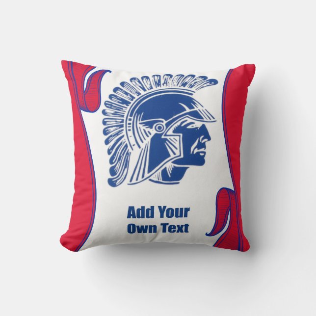 Tremper Trojan Kenosha CUSTOMIZE Cushion (Front)