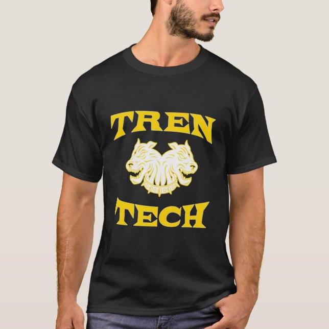 Tren Tech Hardcore Bodybuilding T-Shirt (Front)