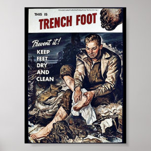 Trench Foot Poster