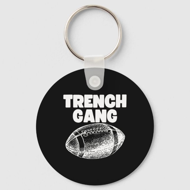 Trench Gang' Design  Key Ring (Front)