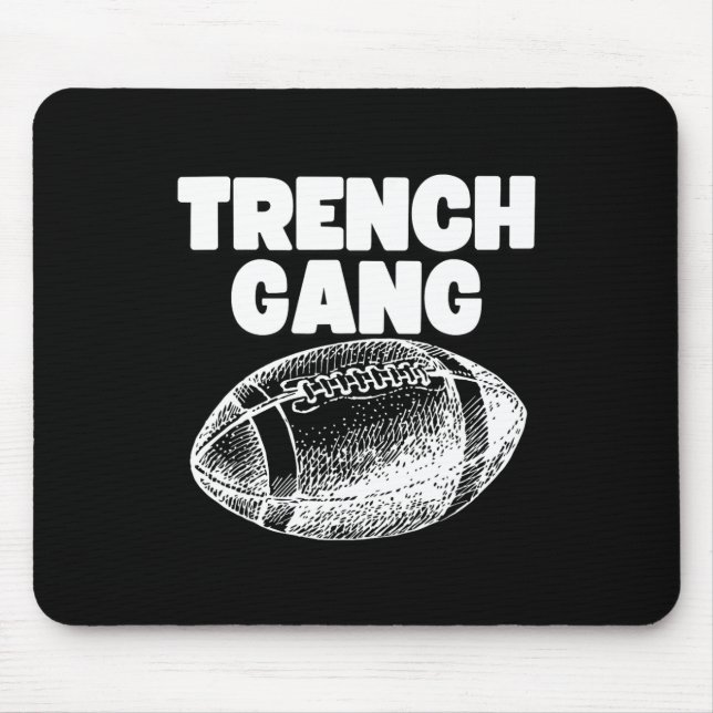 Trench Gang' Design  Mouse Mat (Front)
