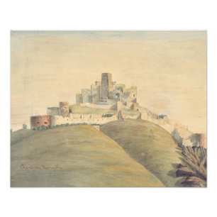 Trencin Castle in western Slovakia Photo Print