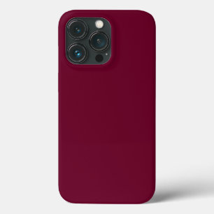 Trend Color Dark Burgundy  iPhone 13 Pro Case