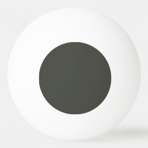 Trend Color - Dark Forest Gray Ping Pong Ball