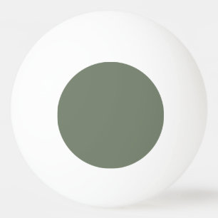 Trend Color Muted Greenish Gray Ping Pong Ball
