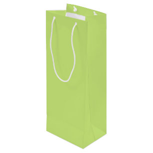 Trend Color - Spring Green Wine Gift Bag