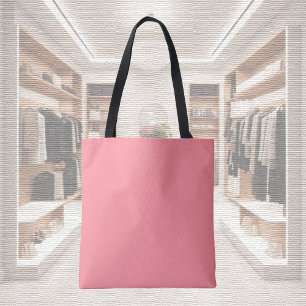 Trend Color - Watermelon Pink Tote Bag