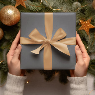 Trend Colors - Slate Gray Color - Solid Roll Wrapping Paper