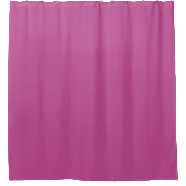 Trend Colour - Berry Pink Shower Curtain (Front)