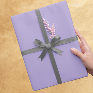 Trend Colour Bluish Lavender Wrapping Paper