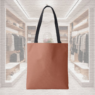 Trend Colour - Burnt Copper Tote Bag
