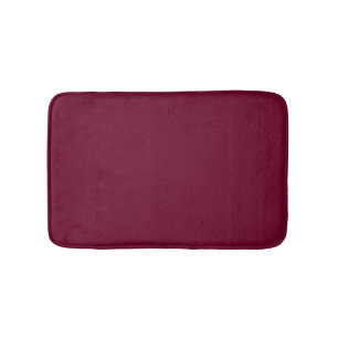 Trend Colour Dark Burgundy Bath Mat