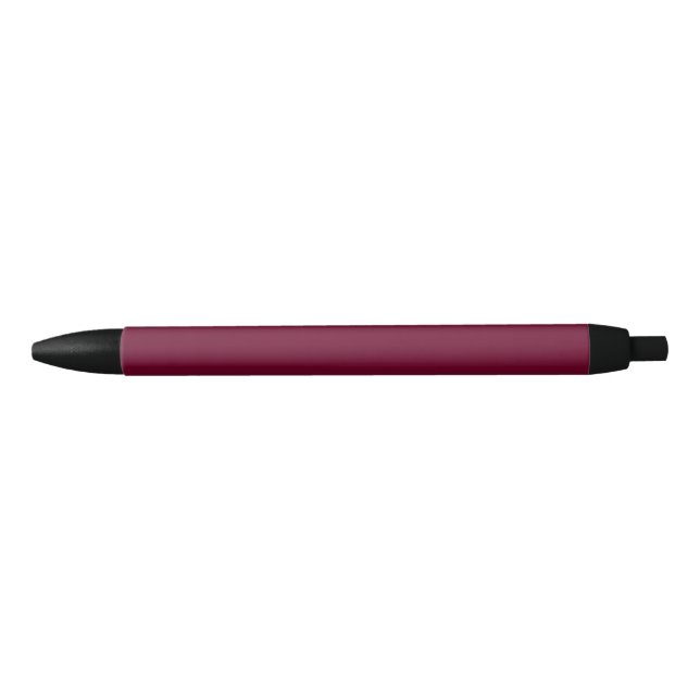 Trend Colour - Dark Burgundy - Blue Ink Pen (Front)